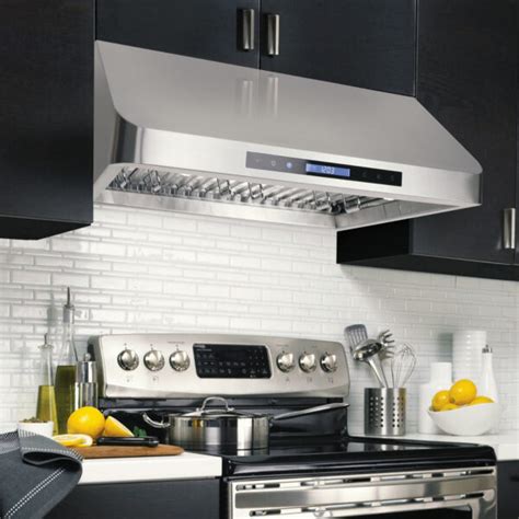 cosmo cos-qs75 stainless steel under cabinet range hood|30 inch under cabinet range hood.